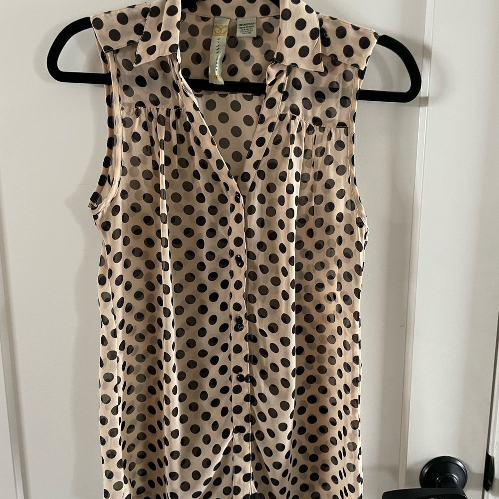 Polka Dot Blouse